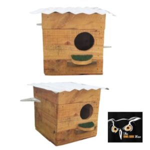 Hybrid Habitat Box: Ideal for Barn Owls, Kestrels & Falcons